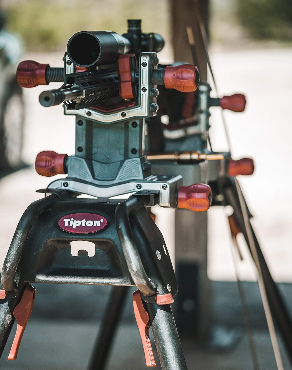 Tipton Standing Ultra Gun Vise with Customizable Design and Non-Marring Materials for Cleaning, Gunsmithing, and Maintenance