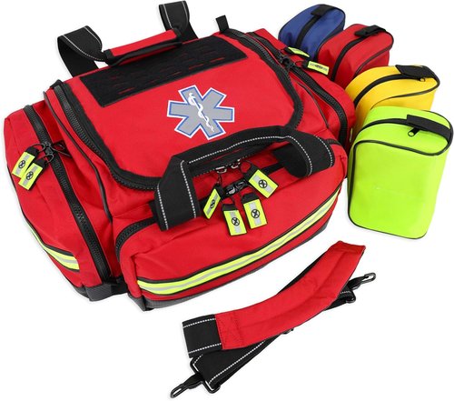 Large EMT Medic Trauma Bag - Modular Design for Emergency Medical Supplies