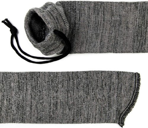 GUGULUZA Archery Bow Case 68'' Length Soft Silicone Treated Traditional Bows Sock Long Recurve Sack Cover