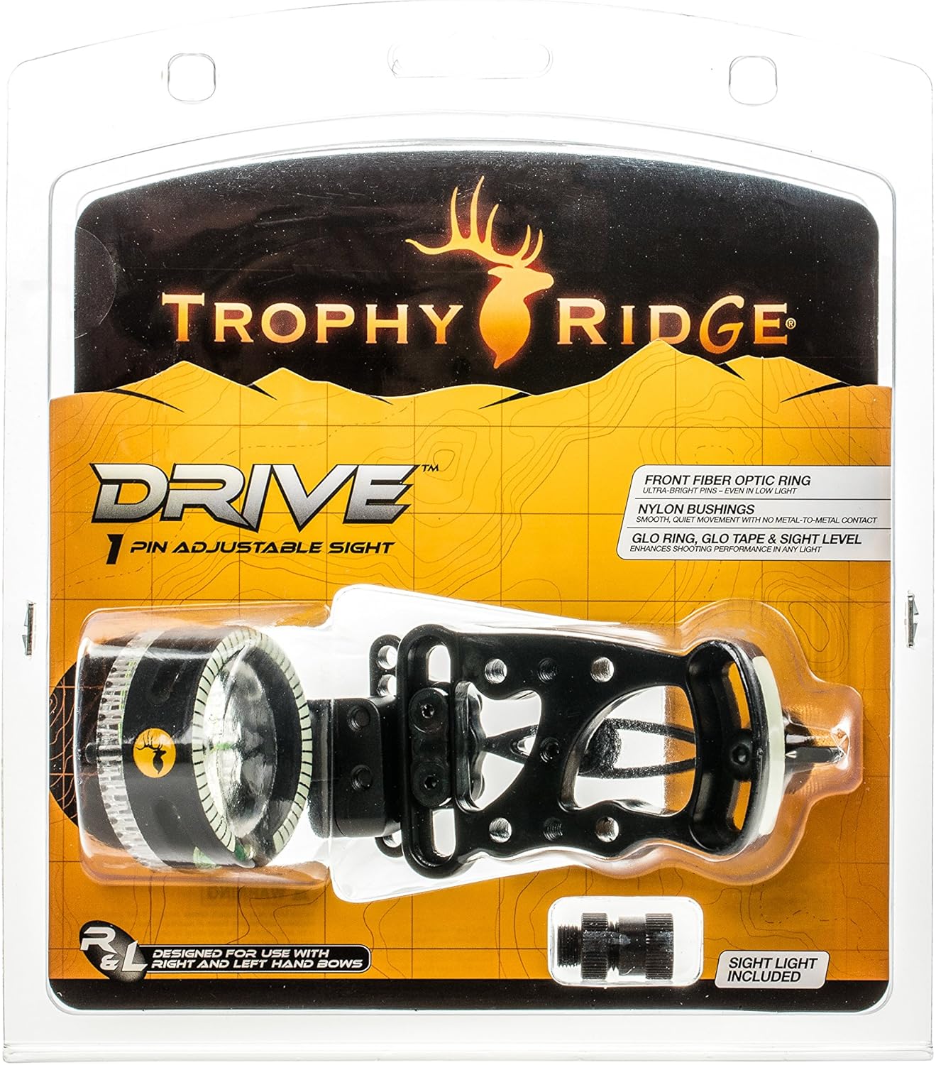 Trophy Ridge Drive Slider Bow Sight , Black