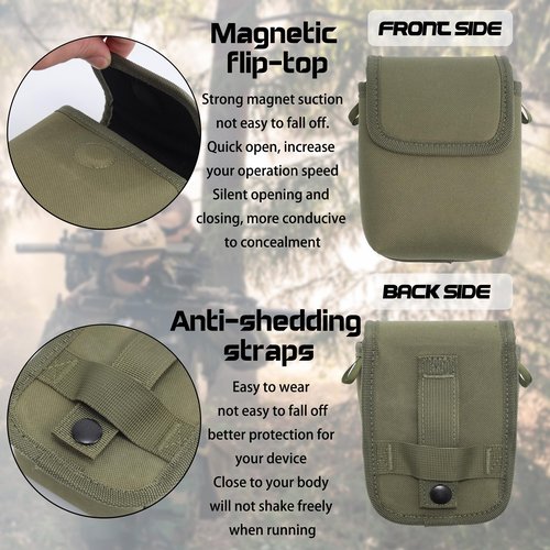 Yao Suo Rangefinder Pouch - Ultimate Protection Your Hunting Accessories (Army Green)