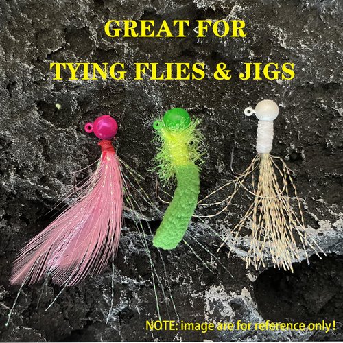 Skipaelf Fly Tying Jigs Kit,Small Jig Heads for Fly Fishing,60pcs Round Ball Crappie Jigs DIY Crappie Trout Tying Flies Ice Fishing 1/80oz 1/32oz 1/28oz 1/16oz