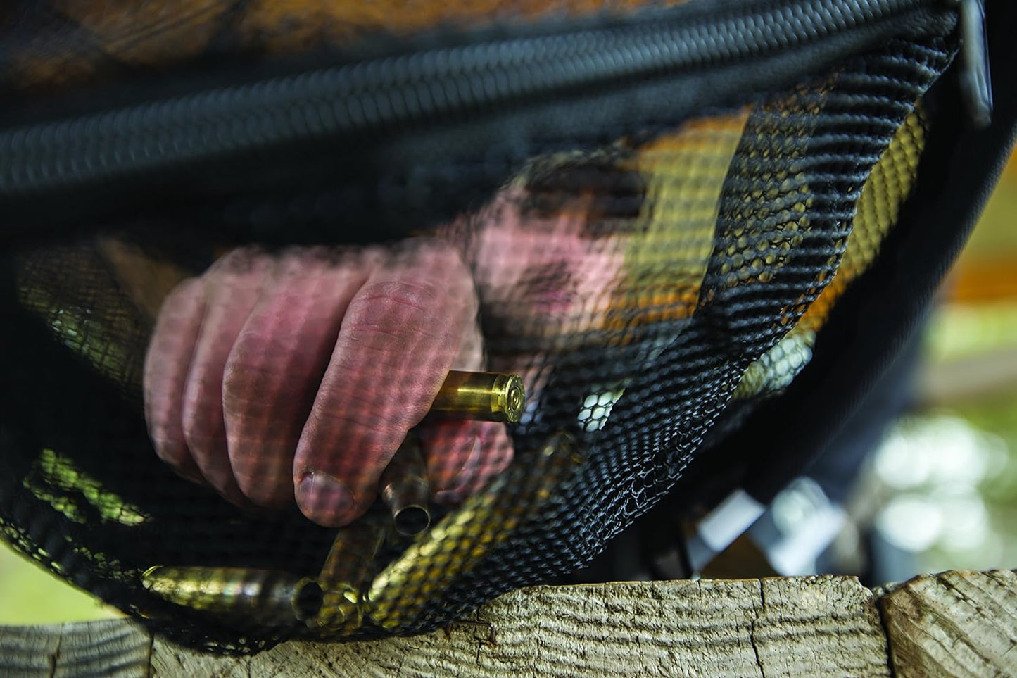 Caldwell Brass Trap with Heat Resistant Mesh and Tripod Mount for Range Brass Collection
