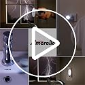 Amerelle LED Emergency Lights Pack of 5 - Power Failure & Flashlight Combo, Rechargeable, Wall Plug-In, Storm & Hurricane Ready