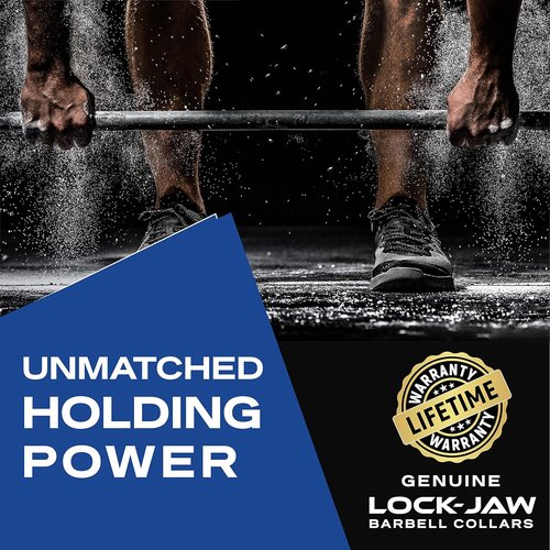 Lock-Jaw OLY 2 Olympic Barbell Collar - Quick Release Barbell Clamp