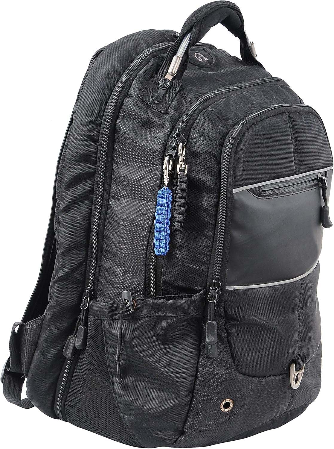 4 Pack Paracord Zipper Pulls for Backpacks, Tents, Trolley Cases, Traveling Cases, Jackets and Many Other Items That with Zippers