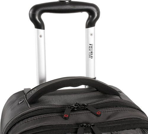 Business Rolling Backpack by J World New York - Stylish & Durable Travel Bag
