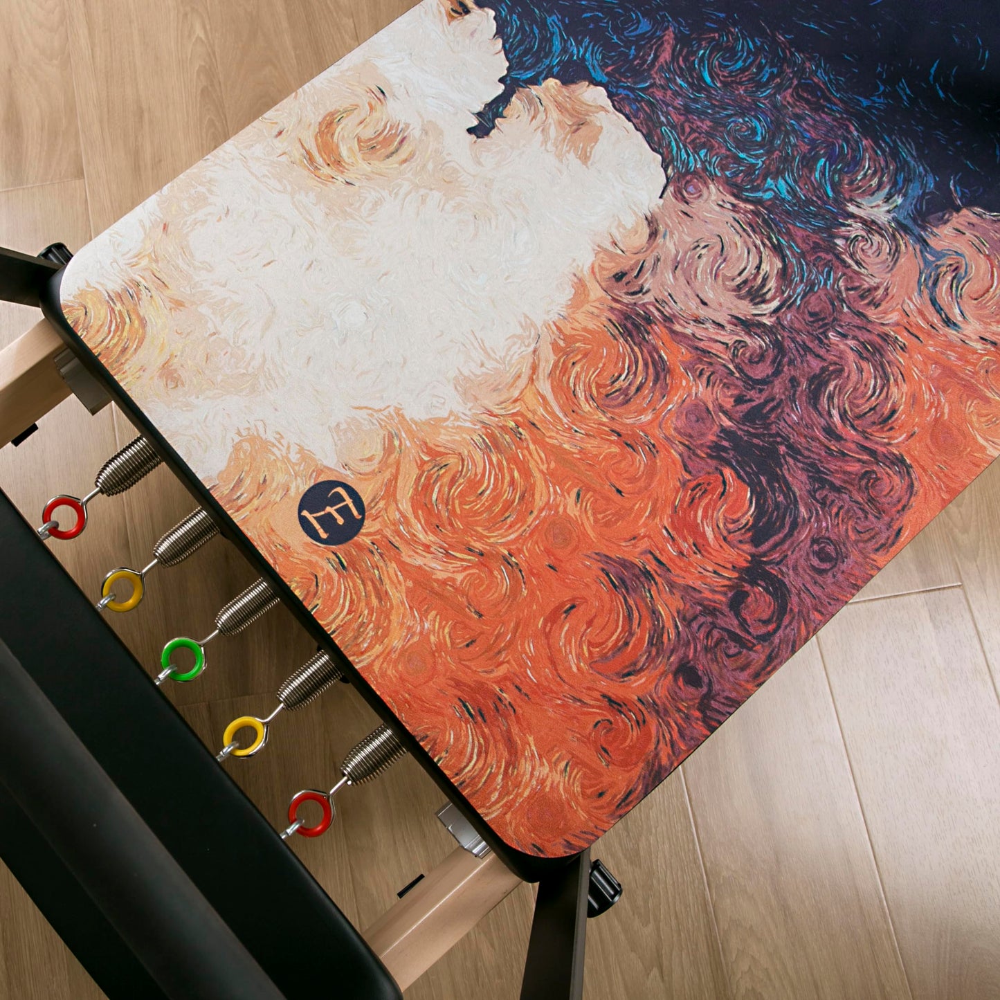 Echome Pilates Mat and Towel with Shoulder Support - Non-Slip, Lightweight and Easy to Clean - Portable Exercise Mat