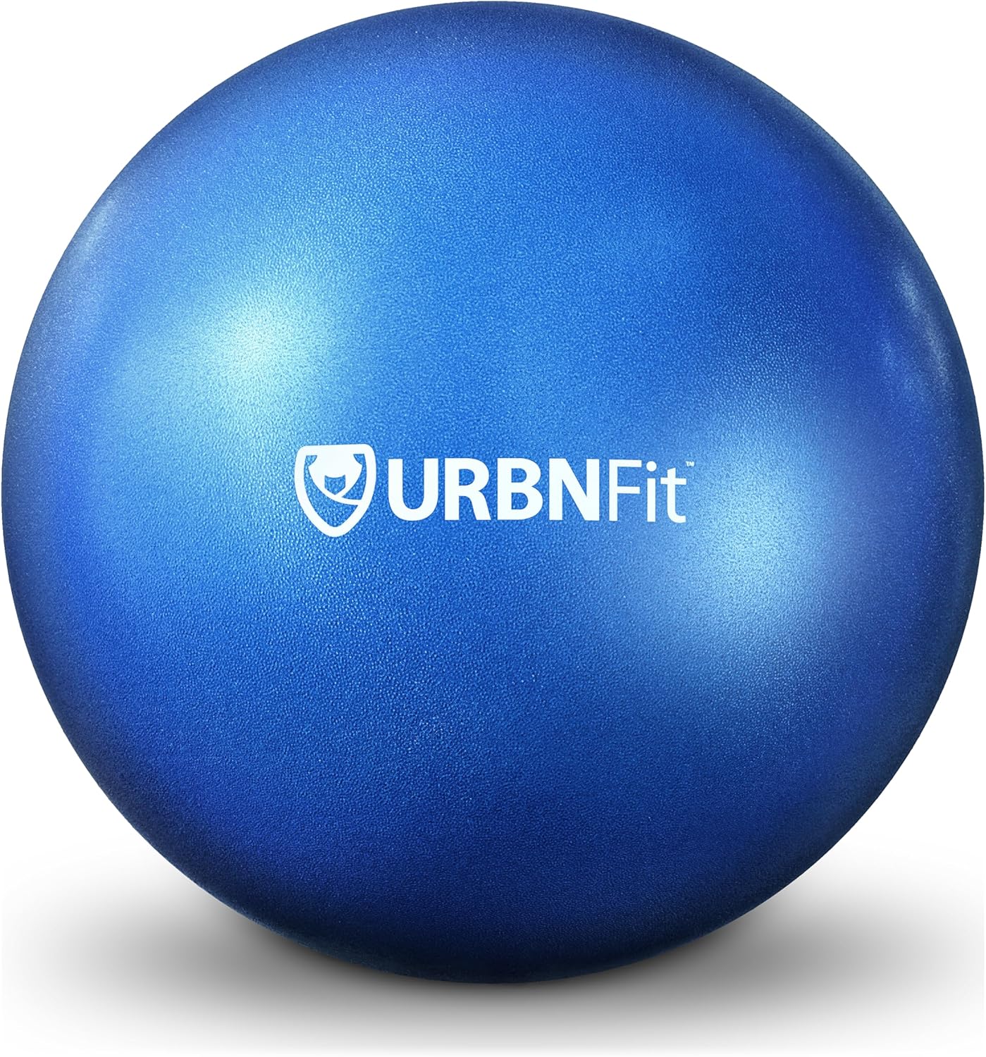 URBNFit Small Exercise Ball - 9-inch Mini Pilates Ball with Fitness Guide for Yoga, Barre, Physical Therapy, Stretching & Core Stability Workout