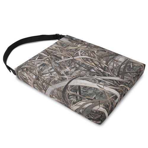 URMONA 1PCS Portable Hunting Seat Cushion, 16.5 x 14.1 x2.3in Thickening Lightweight Outdoor Cushion, Waterproof Sponge Dirty Proof Pad for Hunting, Camping, Stadium, Outdoor Sports(Reed Camouflage)