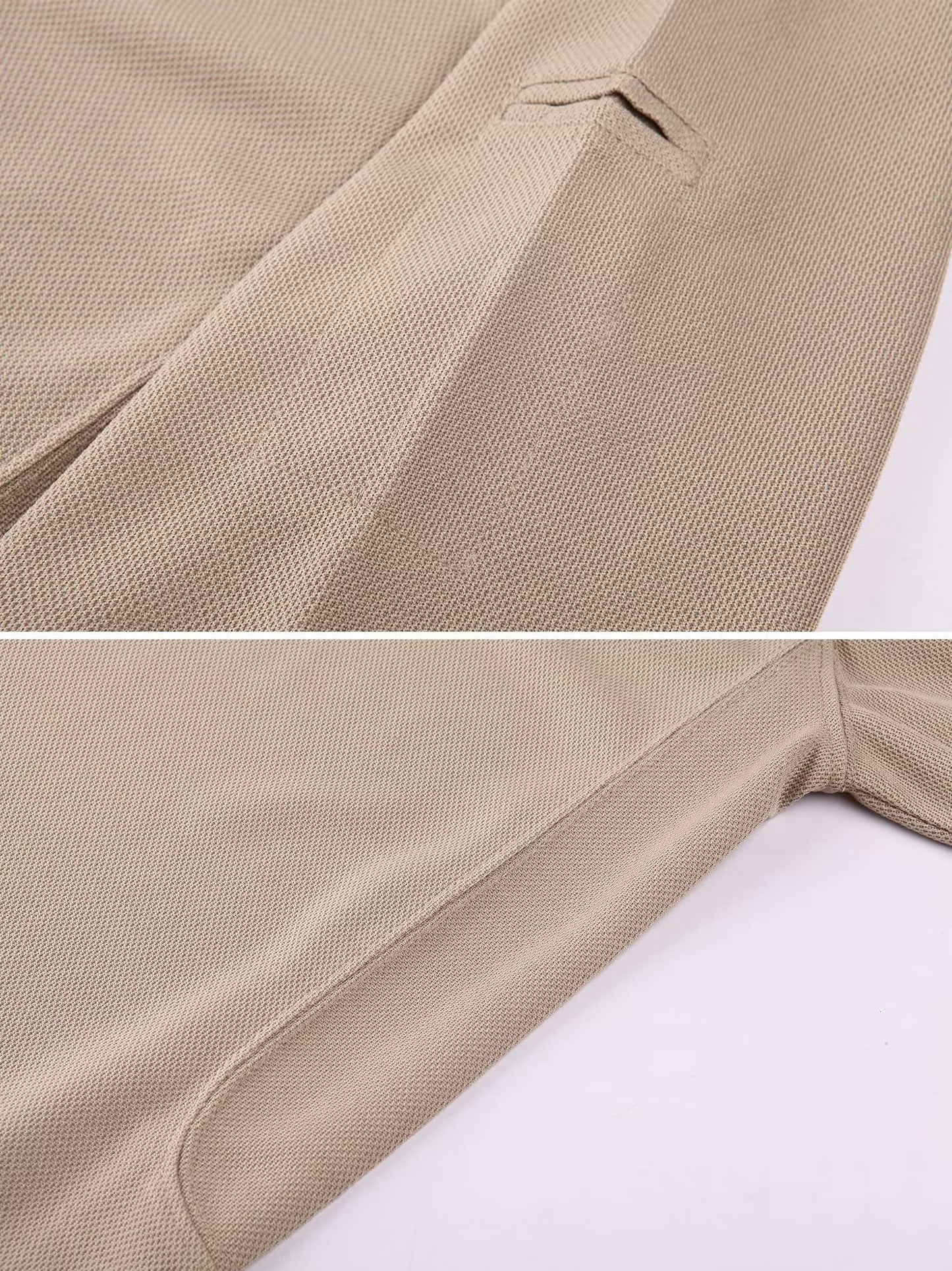 MAGCOMSEN Mens Polo Shirts Short Sleeve Golf Outdoor Dry Fit Polo Shirt Work Tactical T Shirt Khaki XL