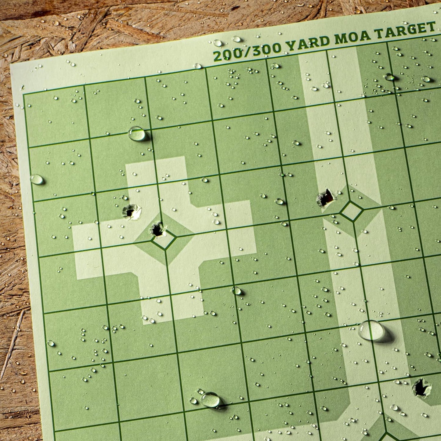 Rite in the Rain Weatherproof Diamond Pattern MOA Precision Distance Shooting Targets, 11" x 17", 25 Sheet Pack (No. TGMOALR-D)