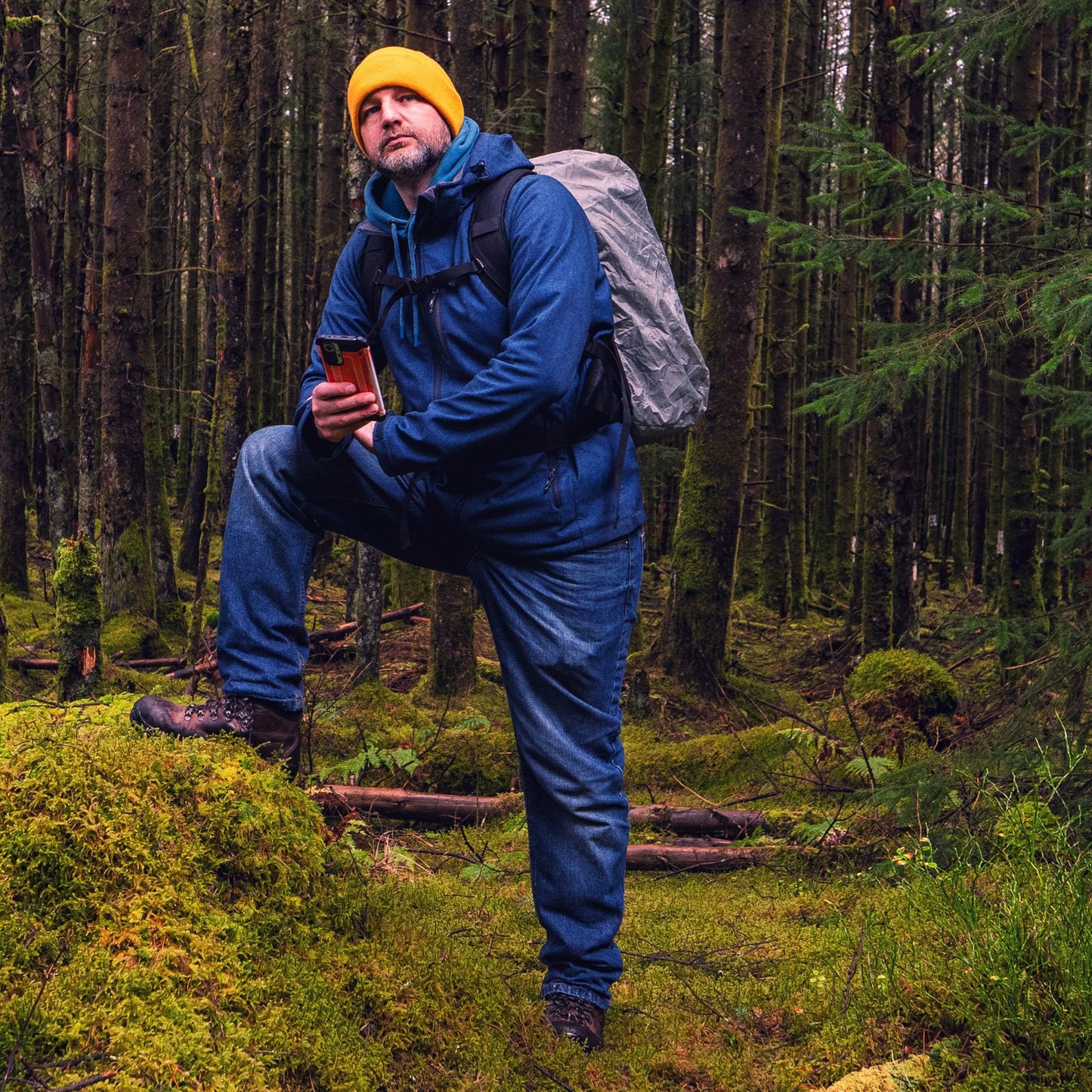 Aogigigio 30pcs Backpack Rain Cover Waterproof - Disposable Lightweight Backpack Cover for Outdoor Hiking Air Travel for 20-55L