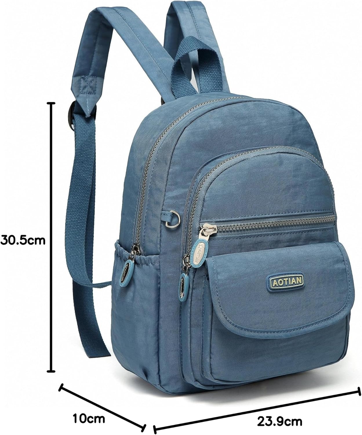 AOTIAN Mini Nylon Women Backpacks Casual Lightweight Small Daypack for Girls