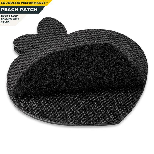 Tactical Peach Military Morale Hook and Loop Patch - Funny Tactical Patch for Backpacks, Dog Harnesses, Army Vests, Hats, and Helmets - Cool PVC Rubber Patch Boosts Moral During Airsoft & Paintball