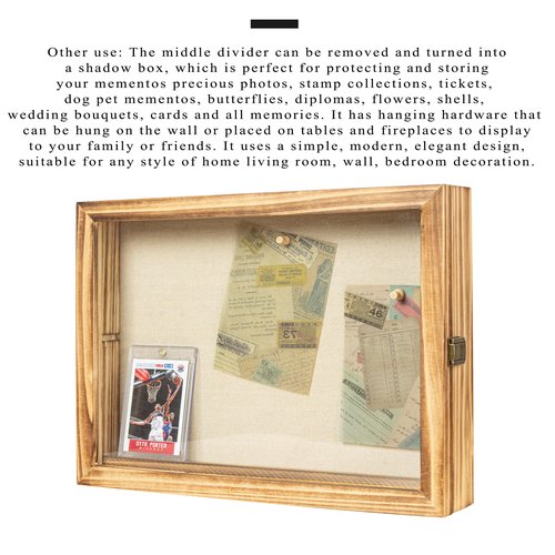 Freezing point Baseball Trading Card Display Case Graded Sports Card Shadow Box Frame Glass Hobby Box