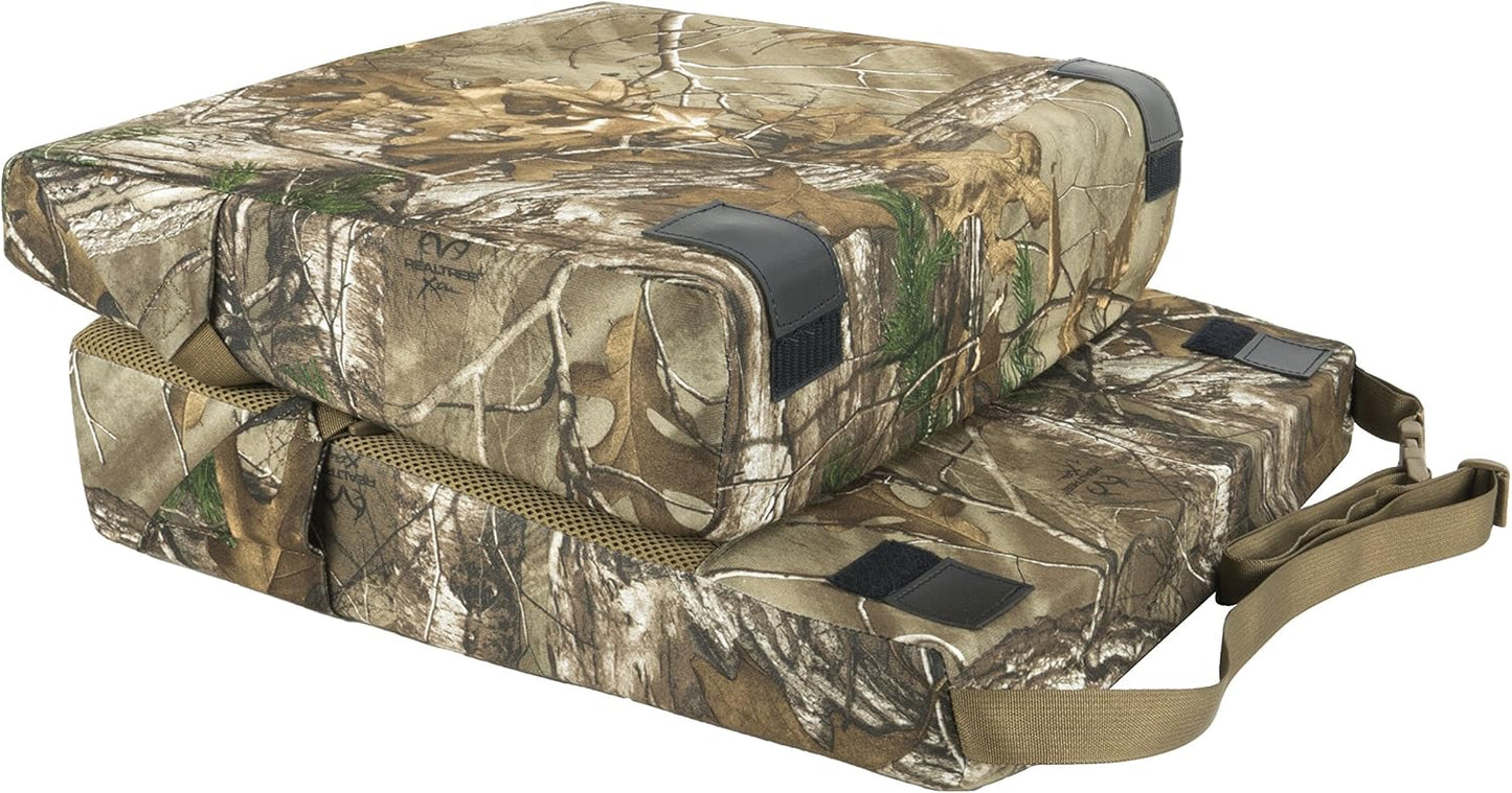 Supreme D-Wedge Self-Supporting Hunting Chair/Seat Cushion, Mossy Oak Infinity, Full