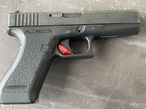 Billman Ꙙrsenal Ltd Trigger Safety Block Made of Aluminium for Gen 3-5 Right Handed Compatible with Post 98 Glock Pistols.