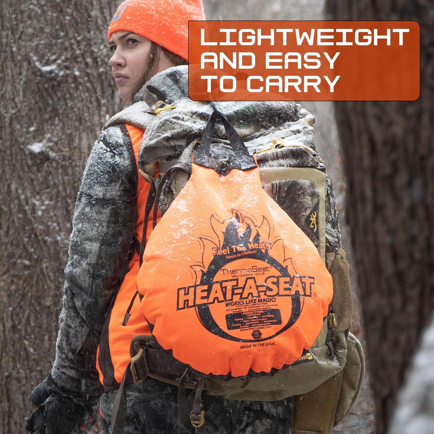 Therm-A-SEAT Heat-a-Seat Insulated Hunting Seat Cushion/Pillow