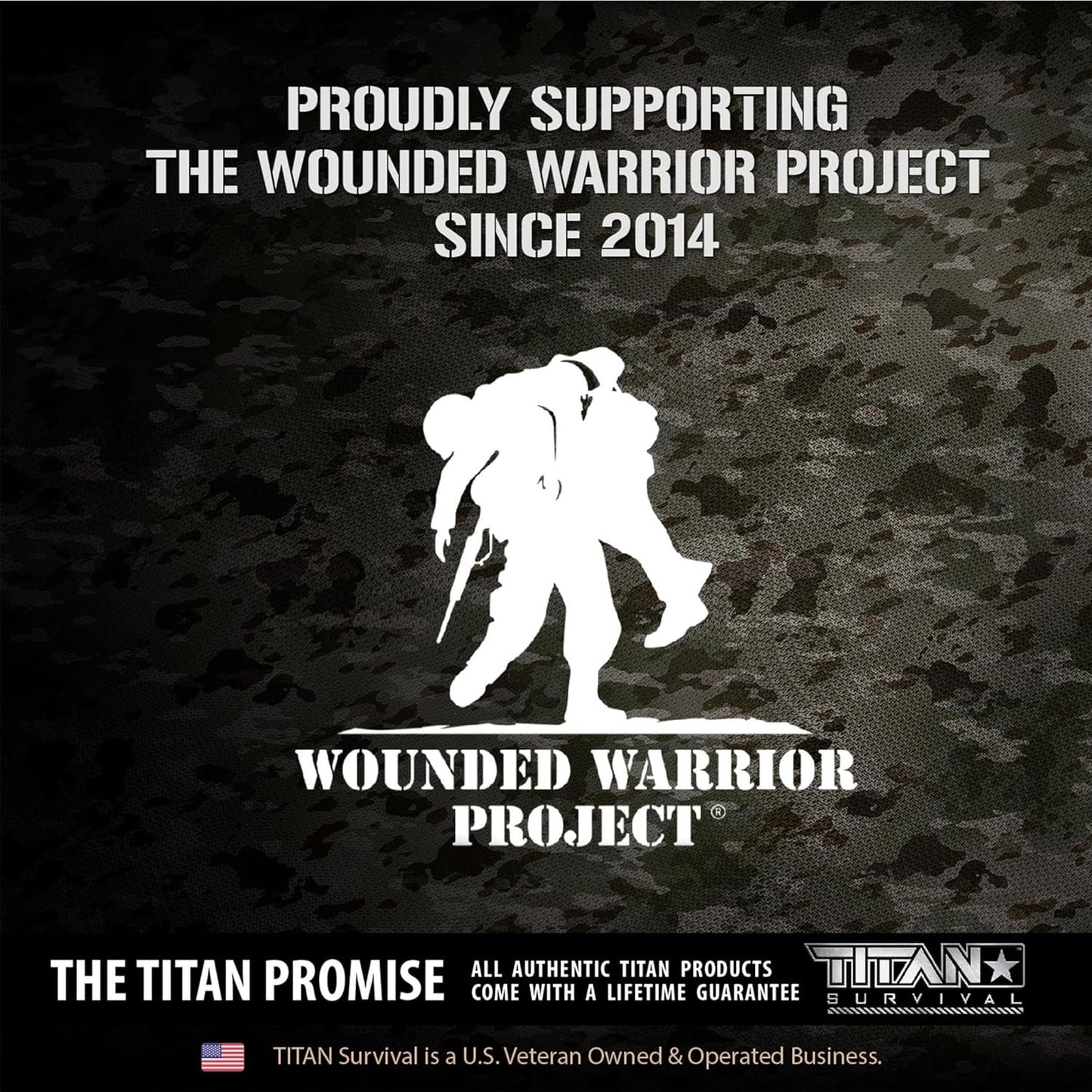 Titan Paracord Survival Bracelet | Made with Patented SurvivorCord (550 Paracord, Fishing line, Snare Wire, and Waxed Jute for Fires). Free eBooks Included.