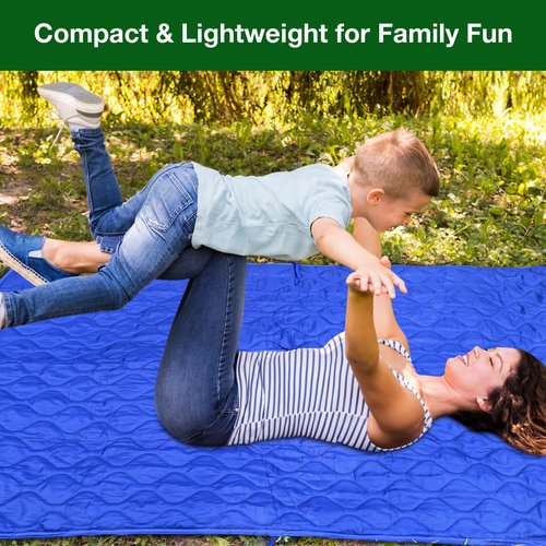 Wearable Blue Military Woobie Poncho Liner with Head Hole. Has Zippers That converts to Sleeping Bag. Water-Resistance, Ripstop Poncho Blanket with Drawstring Bag. Perfect for Outdoor Enthusiasts.