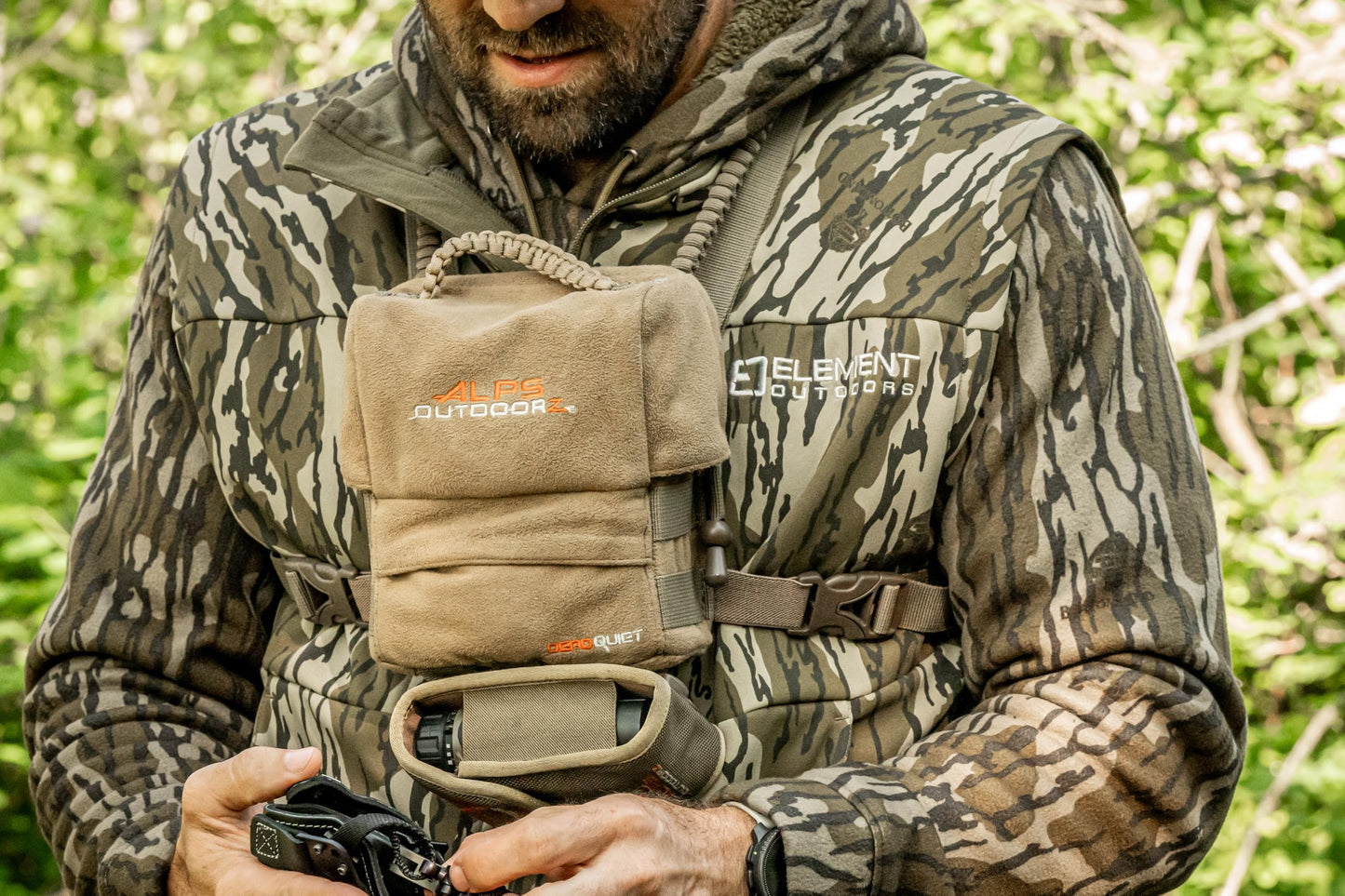 ALPS OutdoorZ Shield Bino Harness - Coyote Brown