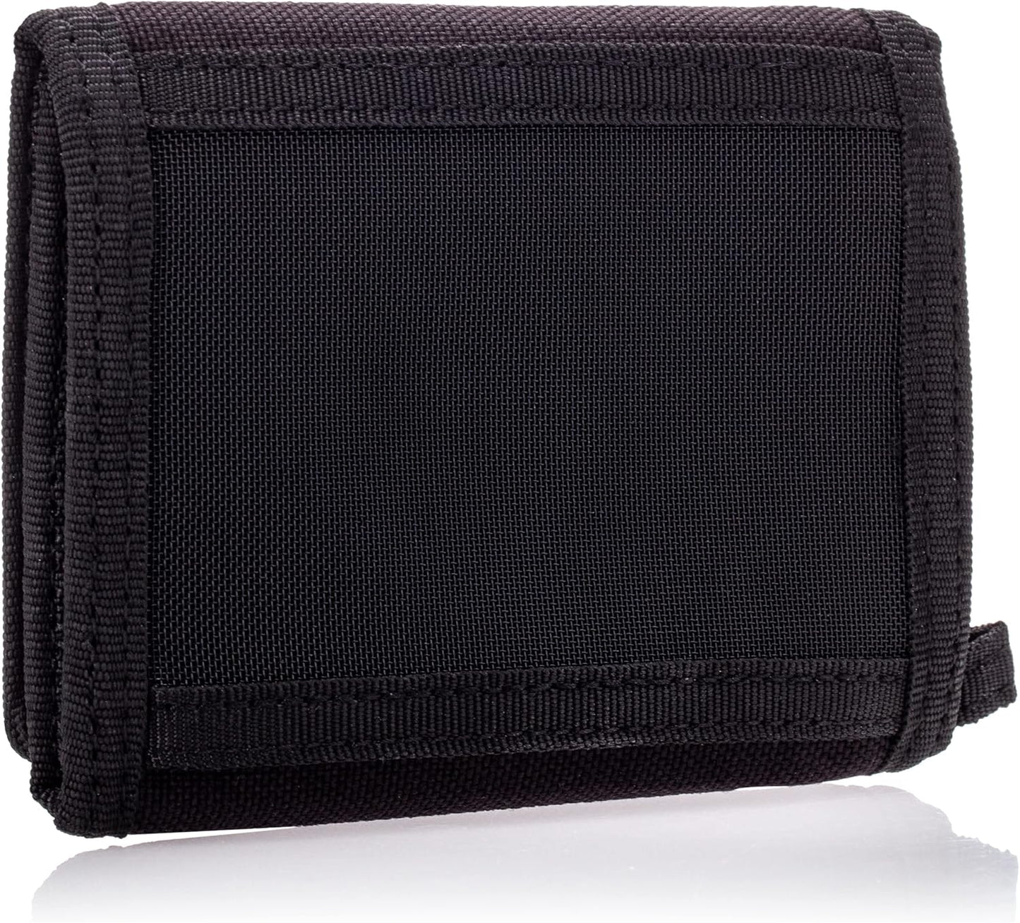Rapdom mens Tactical RAPDOM Tactical Wallet, Black, 4.75" x 3.5" x .75"