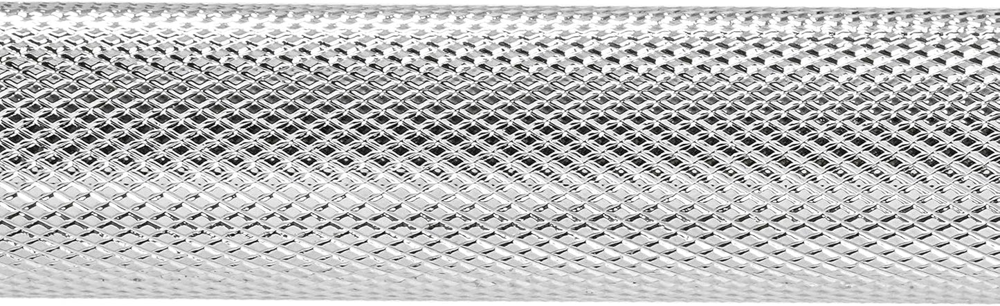 Sunny Health & Fitness 60-Inch Chrome Barbell Bar or High-Density Foam Barbell Pad – Strength Training Gear for Squats, Deadlifts, Hip Thrusts, Bench Press, Lunges & Full-Body Home Gym Workouts
