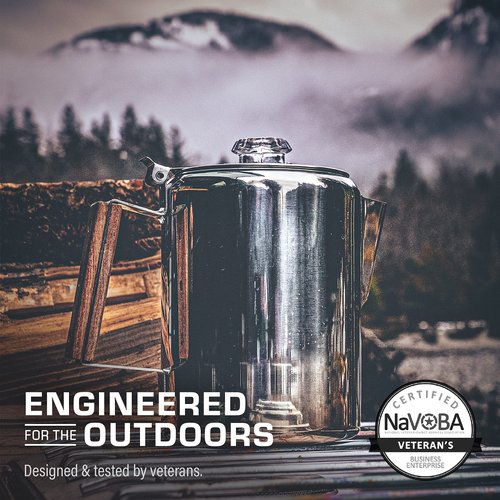 COLETTI Bozeman Camping Gear Bundle - Coffee Bar Essentials Set - Gifts for Him