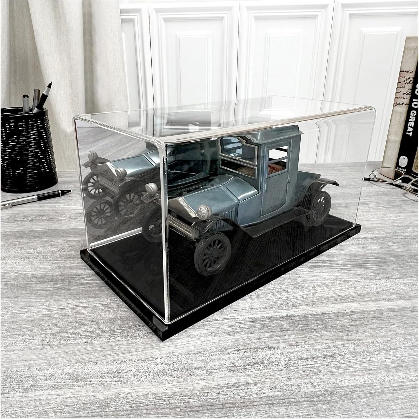 Plymor Clear Acrylic Display Case with No Base, 10" W x 5" D x 5" H