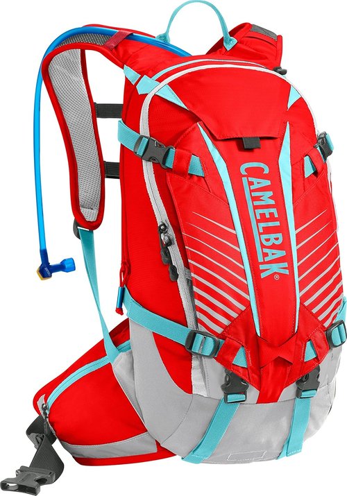 Hydration Pack CamelBak K.U.D.U. 12 – Fiery Red/Silver for Outdoor Adventures