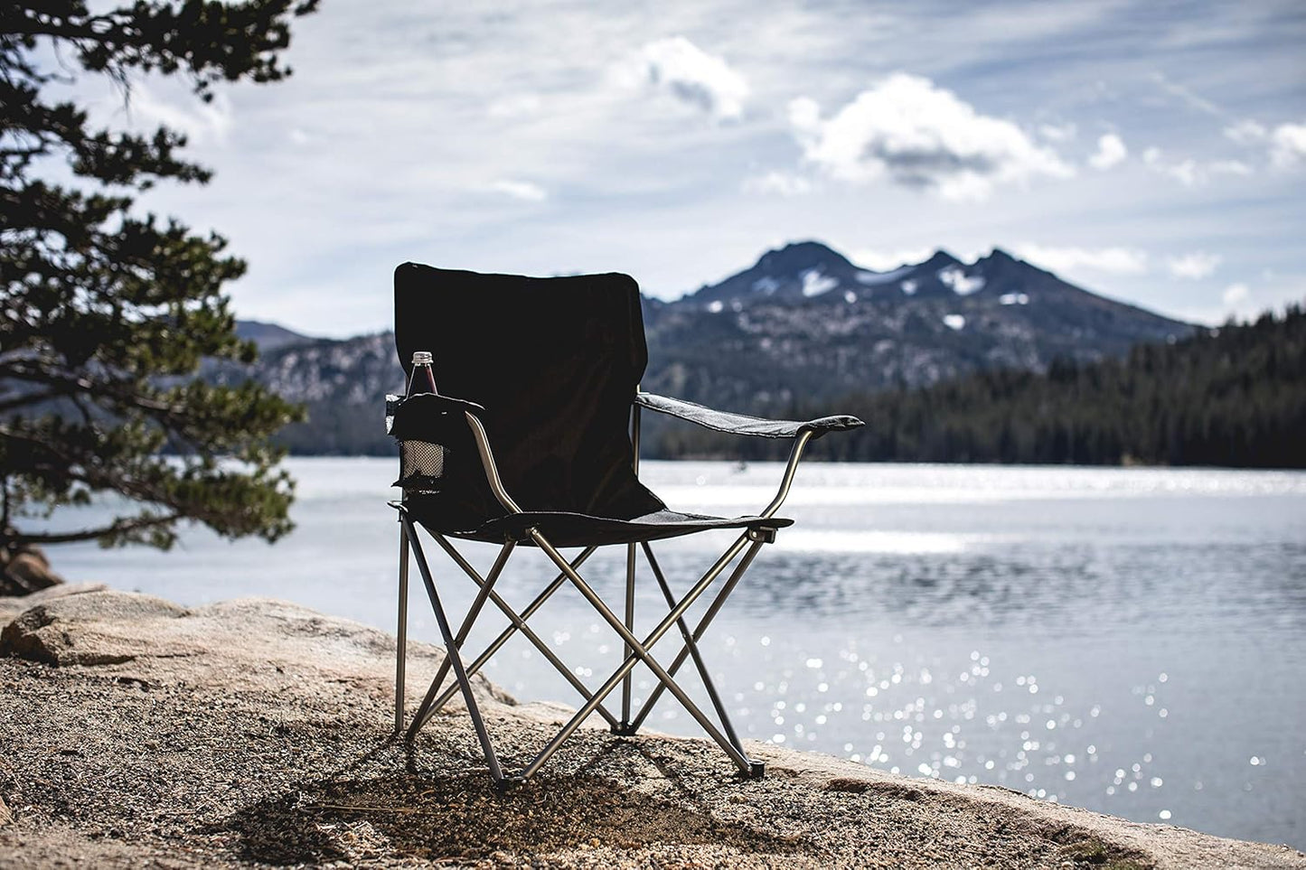 Portable Picnic Camp Chair with Carrying Bag - Lightweight Beach Chair