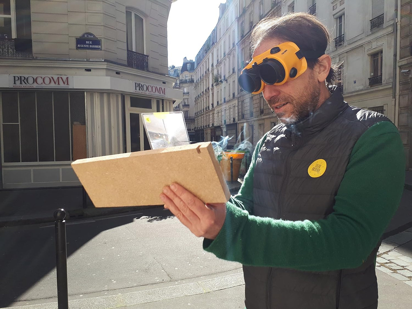 Adventure Kit Solar fire Starter and a Signal Mirror