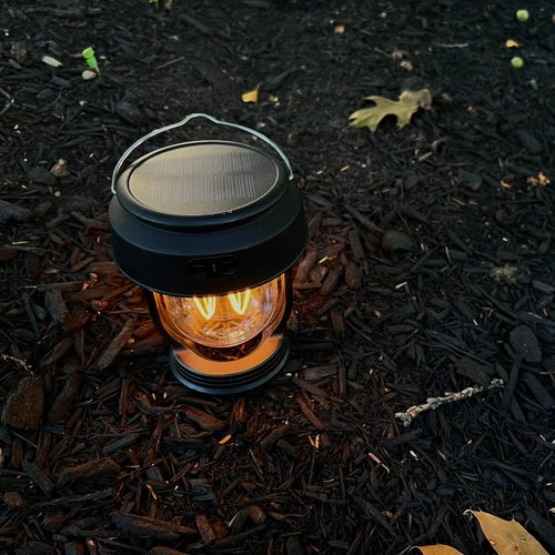 MPOWERD Luci Edison Bulb Rechargeable Solar Camping Lantern
