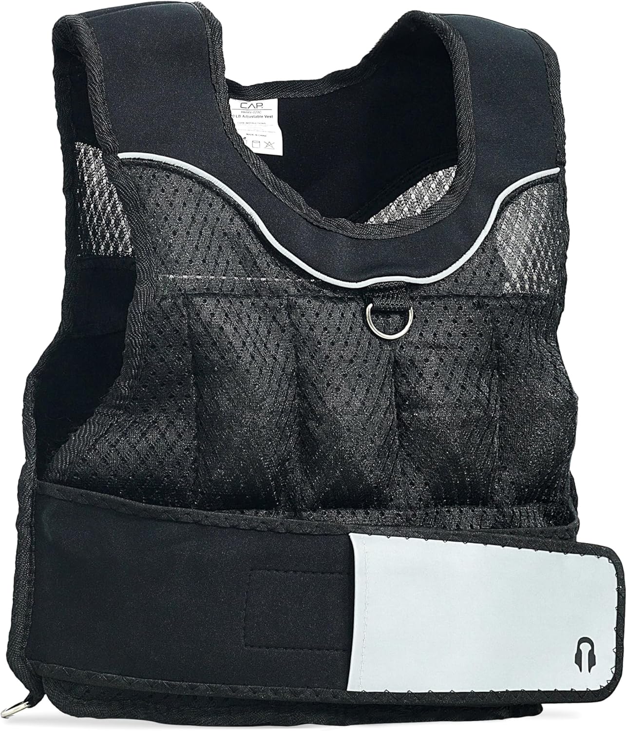Adjustable Weighted Vest by CAP Barbell | Custom Fit for Enhanced Workouts