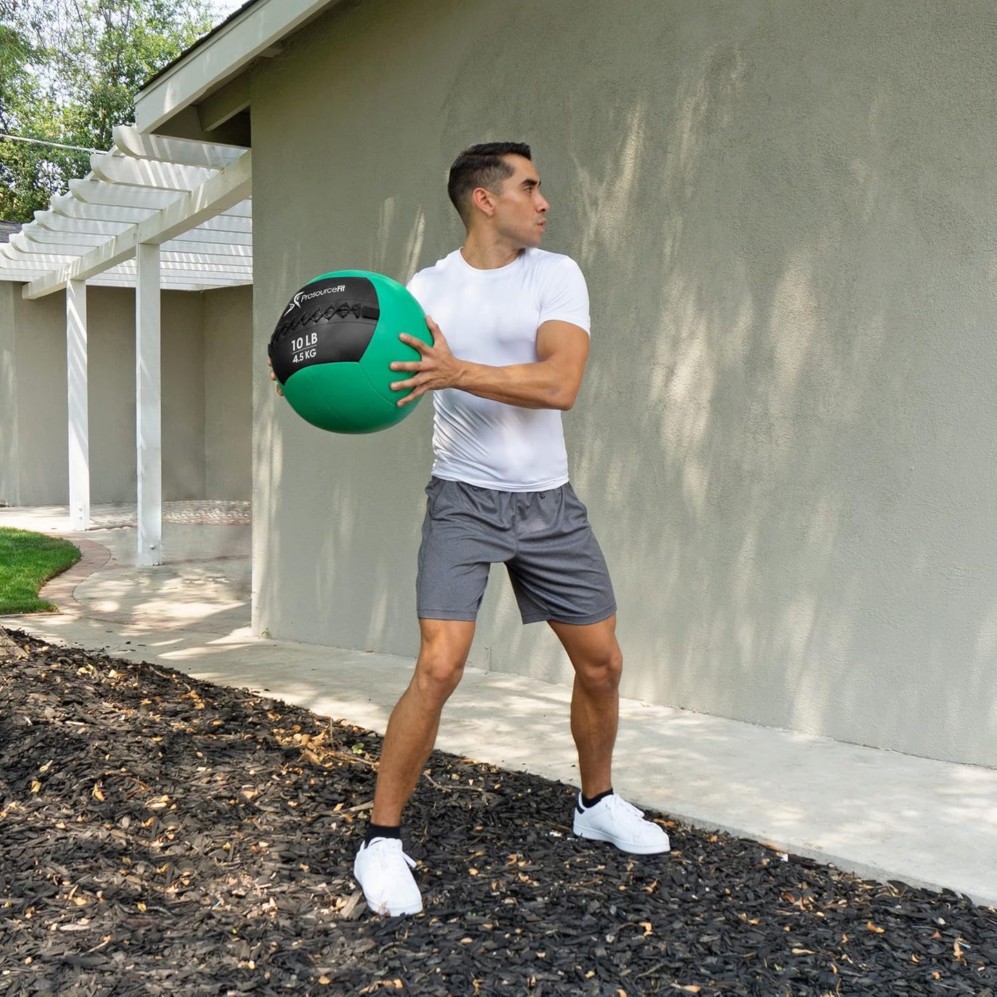 ProsourceFit Soft Medicine Balls, Wall Balls and Full Body Dynamic Exercises, Color-Coded Weights