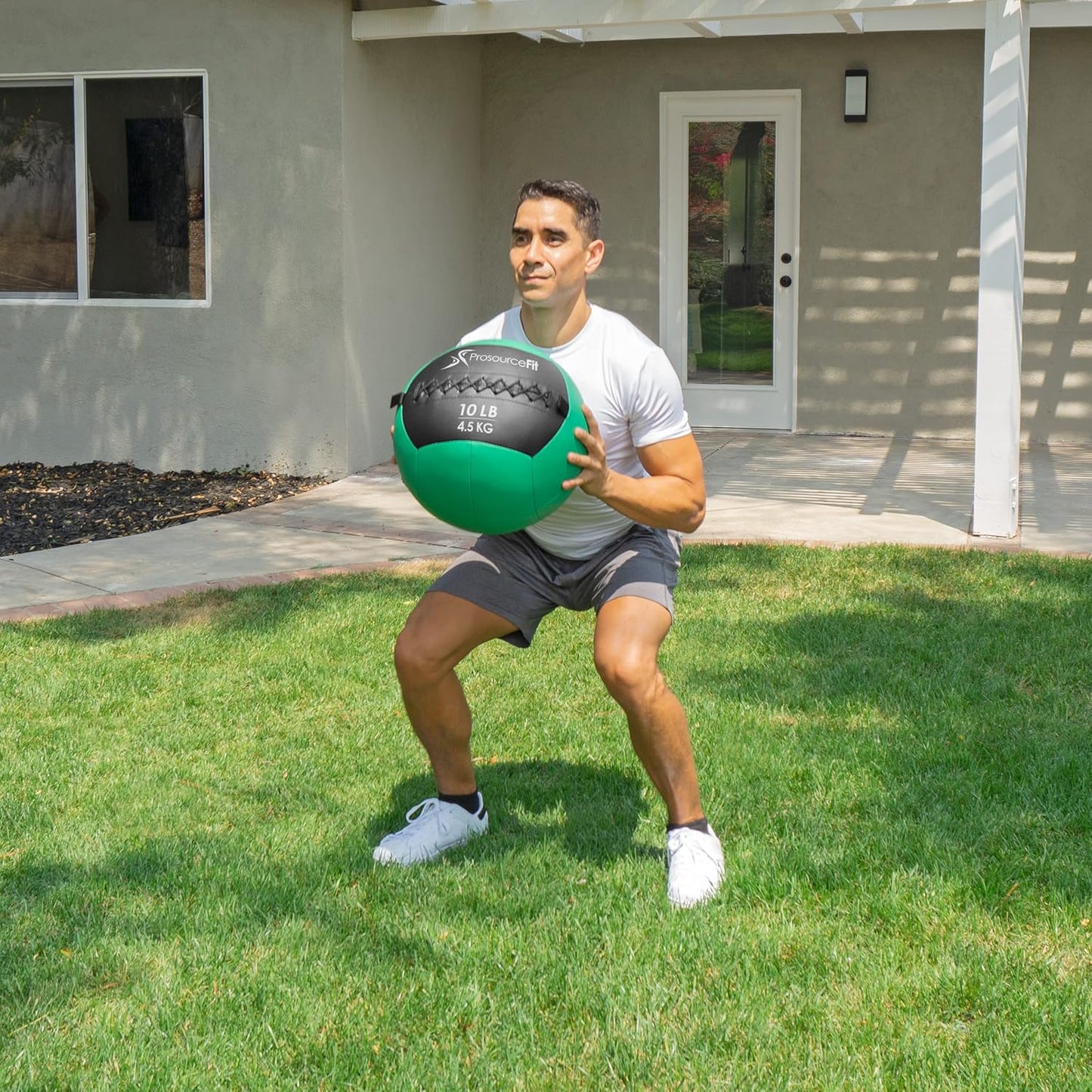 ProsourceFit Soft Medicine Balls, Wall Balls and Full Body Dynamic Exercises, Color-Coded Weights