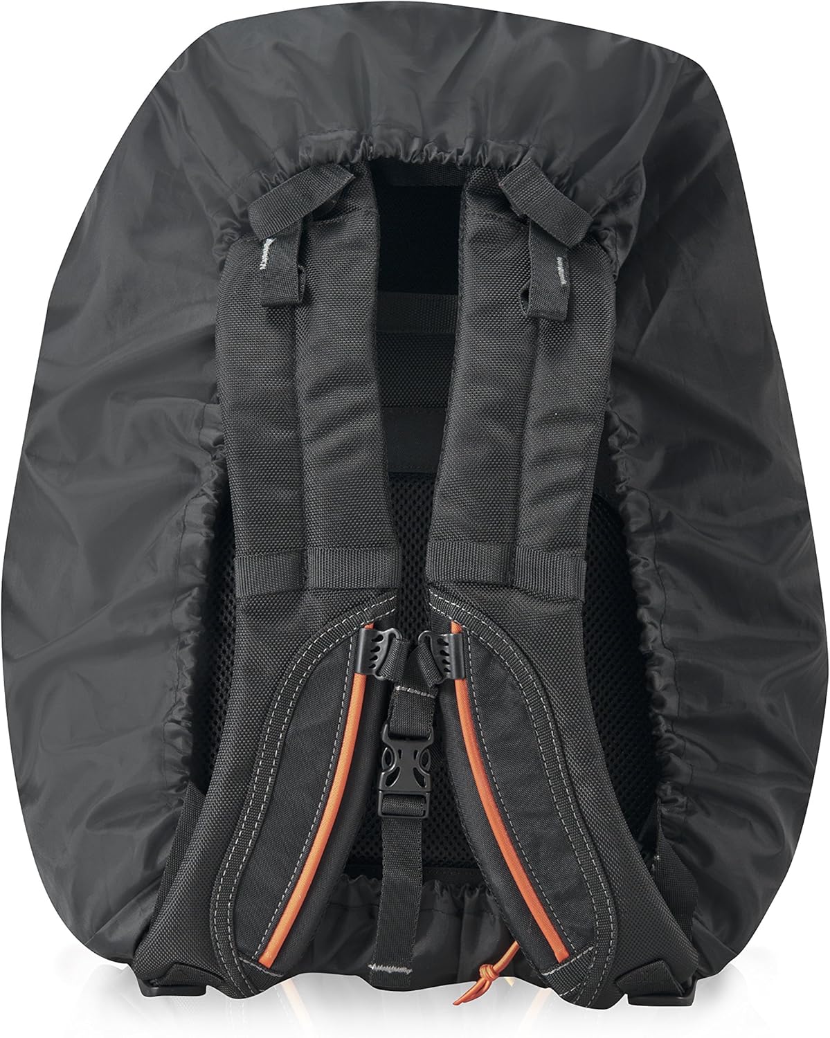 EVERKI Travel Backpack Rain Cover - Black Outdoor Back Pack Raincover, Ideal Travelling Backpack Cover, Anti Slip Lightweight Raincover for Bagpacks, Bookbag Shield, Perfect Travel Bagpack Accessories