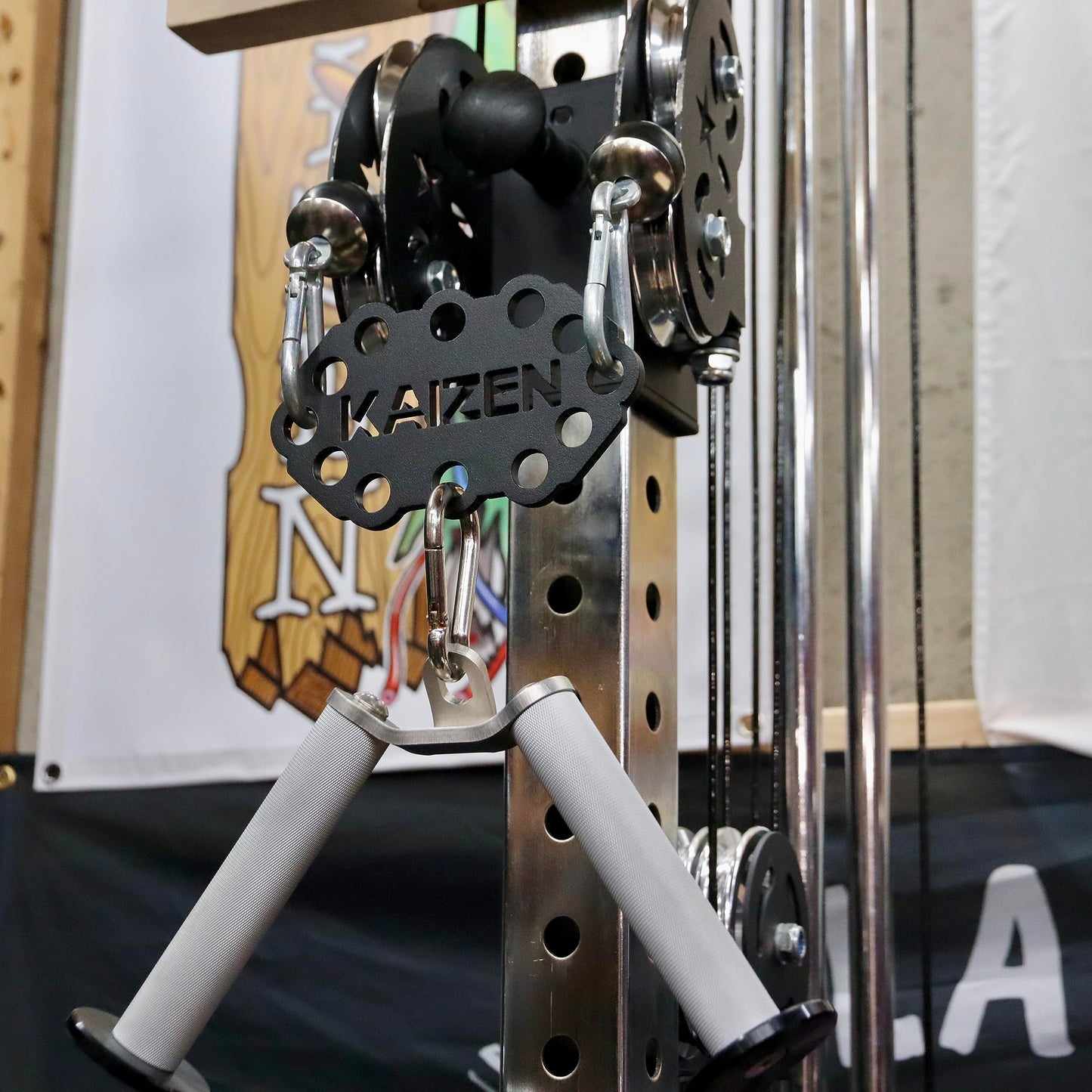 F&F STEEL Kaizen Multi-Link - Cable Machine Attachment for Pulley Systems - Combine Multiple Cables in One