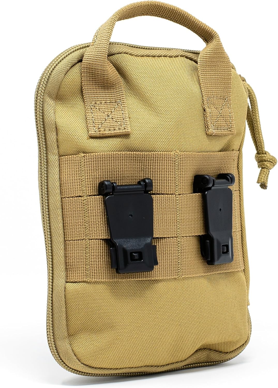 3VGEAR Compact Pocket Organizer - MOLLE Compatible EDC Pouch with Clamshell Opening and YKK Annex Clips - Rugged 600D Water-Resistant Tactical EDC Organizer