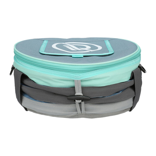 iROCKER Collapsible Pop-Up Cooler: Portable, Lightweight, Insulated Cooler for Paddleboards, Beach, Camping & Outdoor Adventures - Steel Blue
