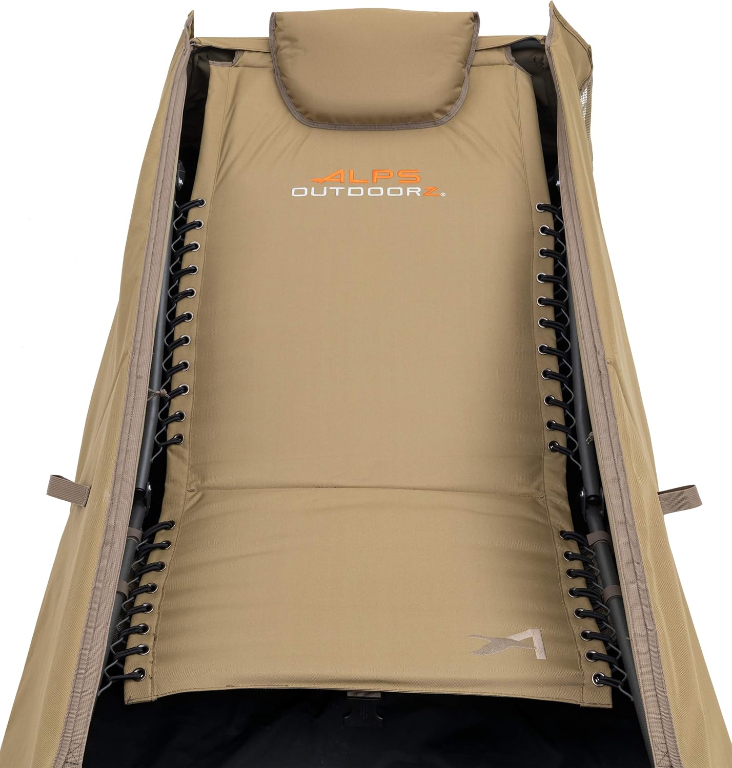 ALPS OutdoorZ Legend Layout Blind - Hunting Blind, Zero-Gravity Chair Design, Waterproof Floor, Mesh Face Screen, Rear Zippered Door, and Backpack Carry Straps with Optional Snow Cover Accessory