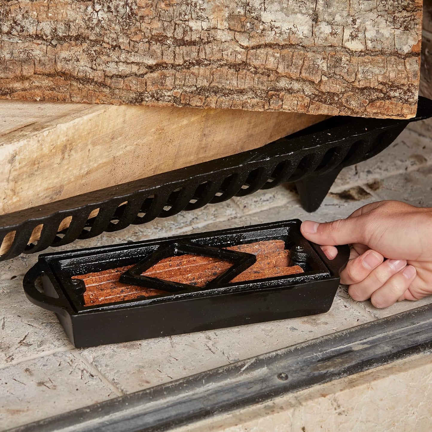 UniFlame Cast Iron Firestarter Tray (Item C-1137)
