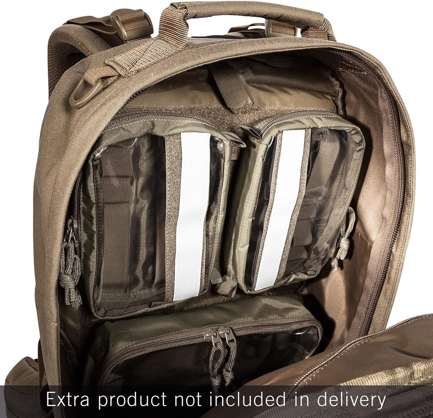Tasmanian Tiger Mission Pack Mk II, 37L Combat Backpack with Laser Cut MOLLE System, YKK RC Zippers, Olive