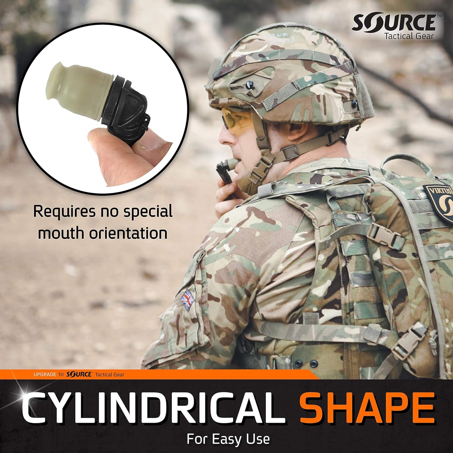 Source Tactical Helix High-Flow Bite Valve