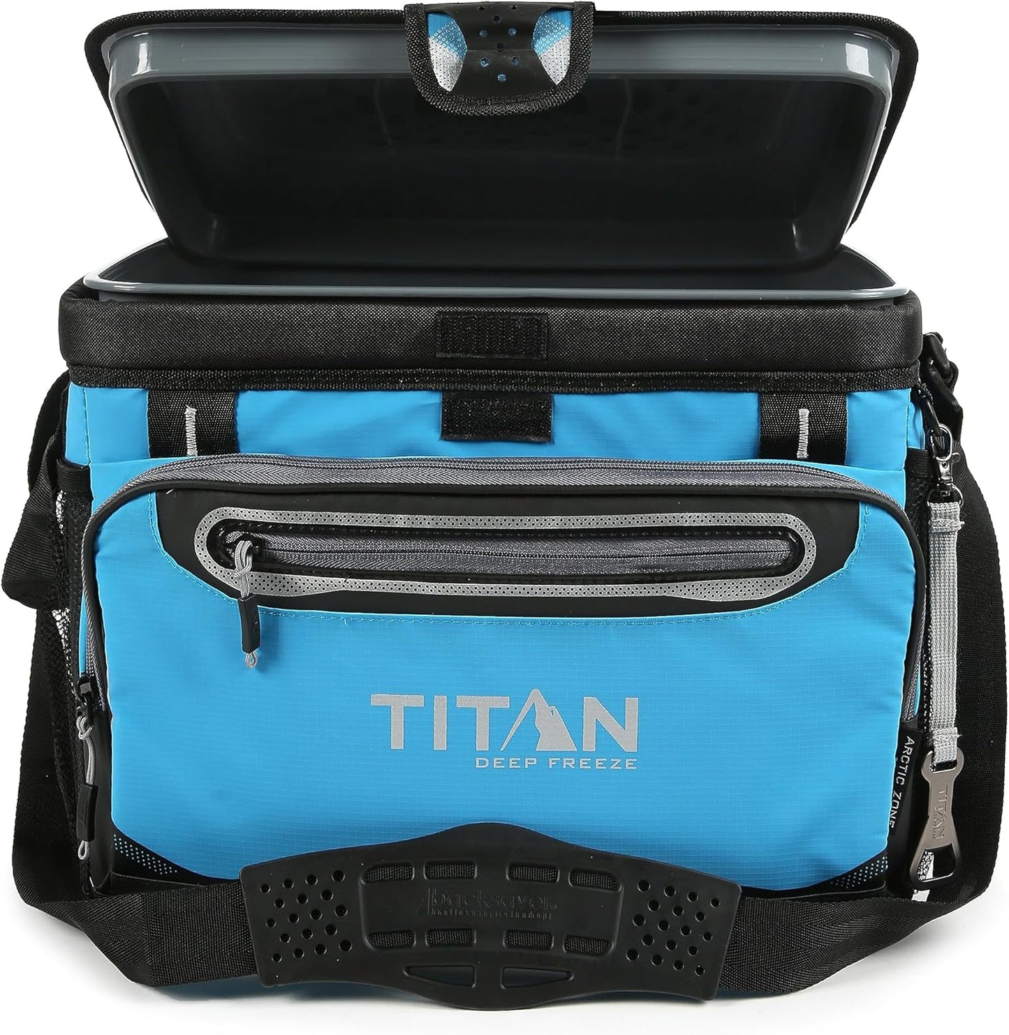 Titan by Arctic Zone 30 Can Zipperless Soft Cooler with HardBody Liner