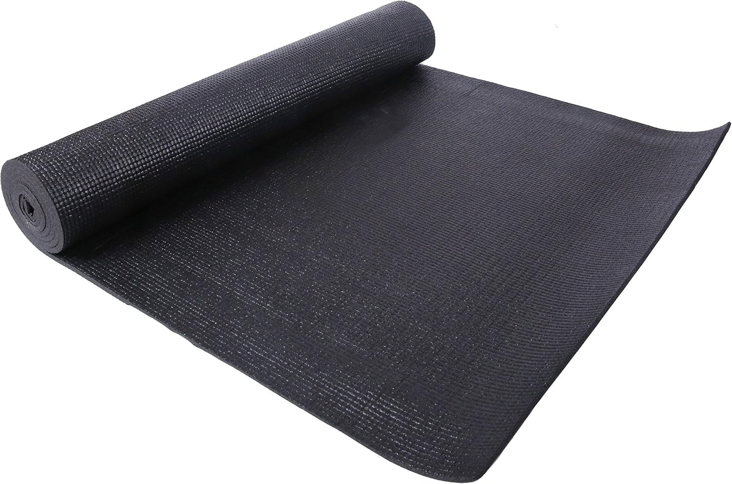 Fitvids All Purpose 1/4-Inch High Density Anti-Tear Exercise Yoga Mat with Carrying Strap, Multiple Colors