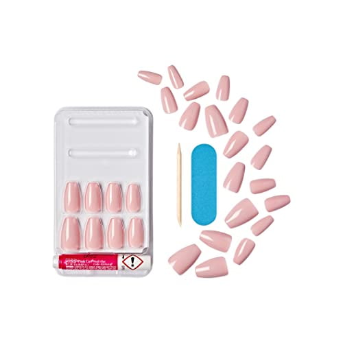XOXO KISS Gel Fantasy Sculpted Nails | 28 Count | Valentine’s Day Style