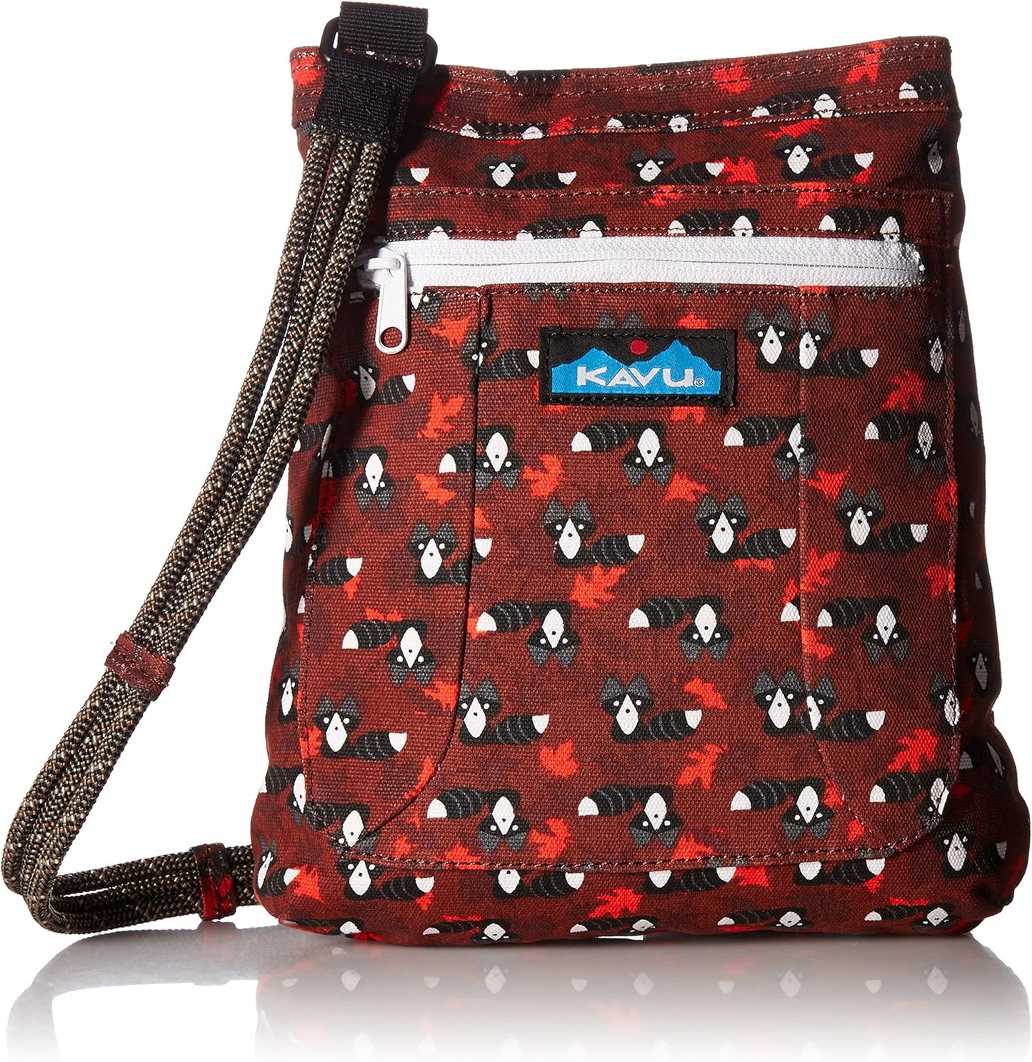 KAVU Keepalong Semi Padded Sling Canvas Rope Crossbody Bag