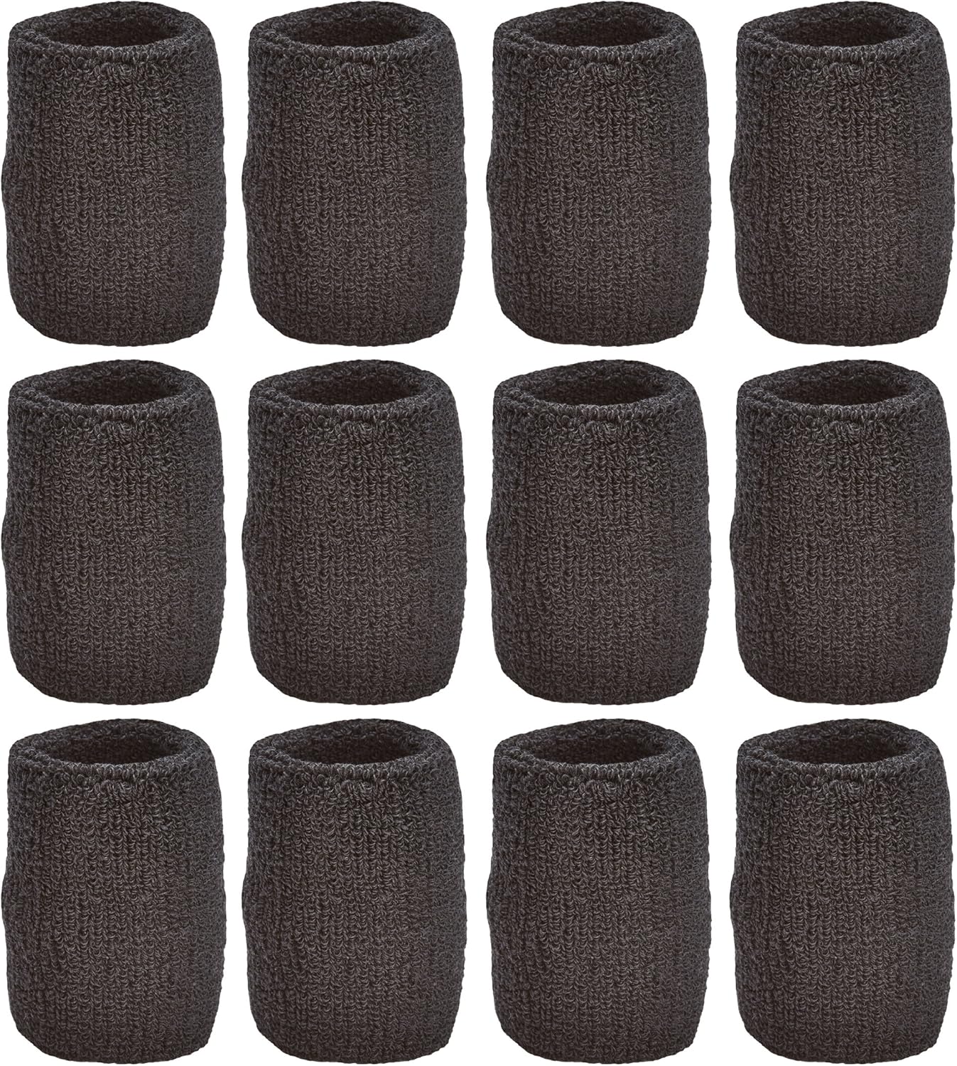 Unique Sports Wristbands / Sweatbands Pack of 12 (6 pair)